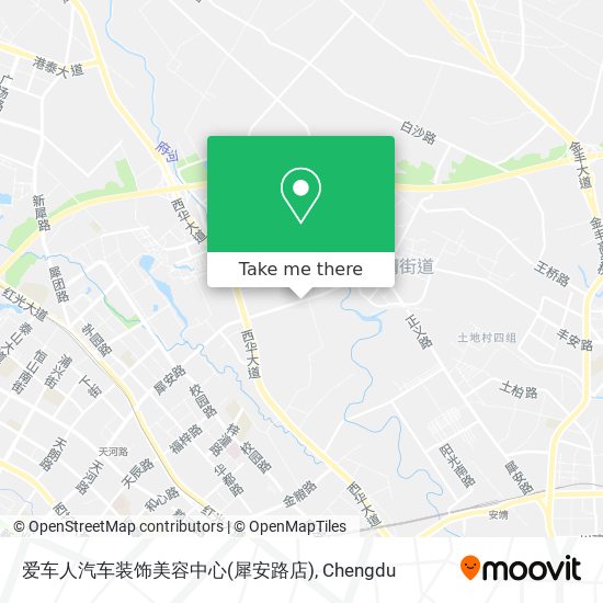 爱车人汽车装饰美容中心(犀安路店) map