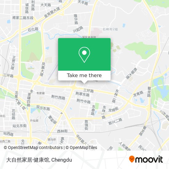 大自然家居·健康馆 map