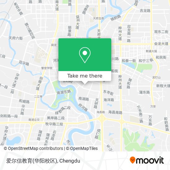 爱尔信教育(华阳校区) map