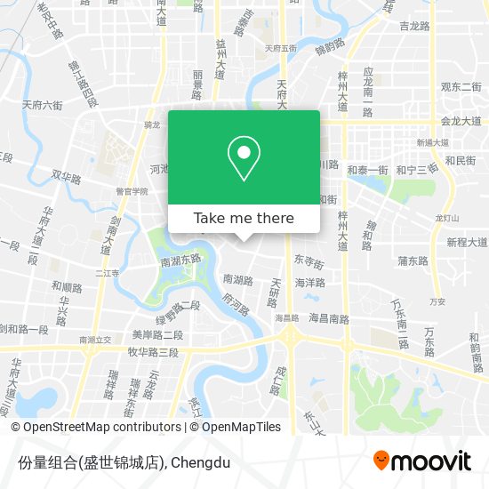 份量组合(盛世锦城店) map