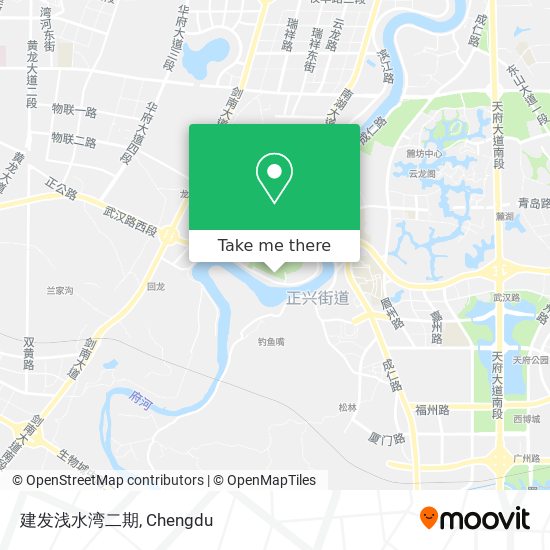 建发浅水湾二期 map