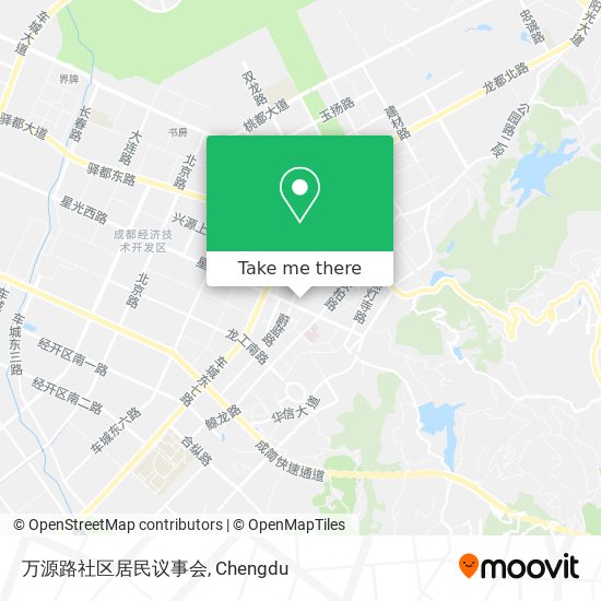 万源路社区居民议事会 map
