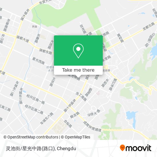 灵池街/星光中路(路口) map