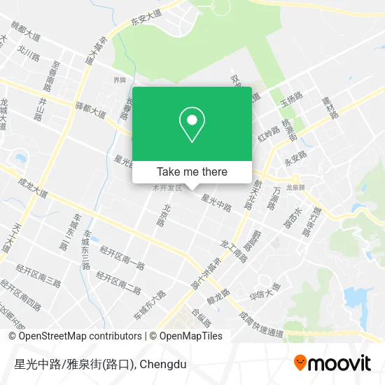 星光中路/雅泉街(路口) map
