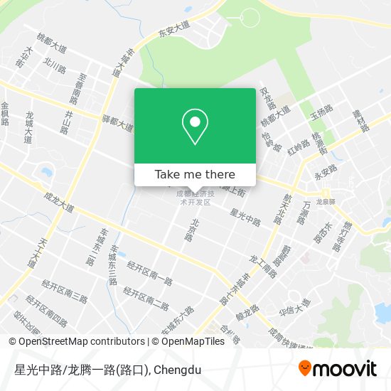 星光中路/龙腾一路(路口) map
