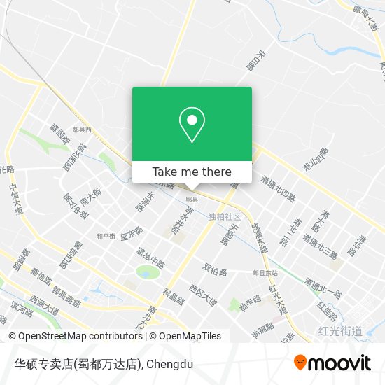 华硕专卖店(蜀都万达店) map