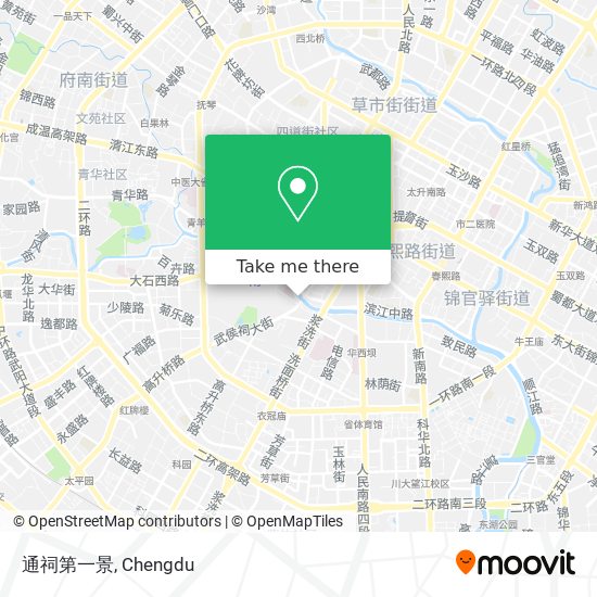 通祠第一景 map