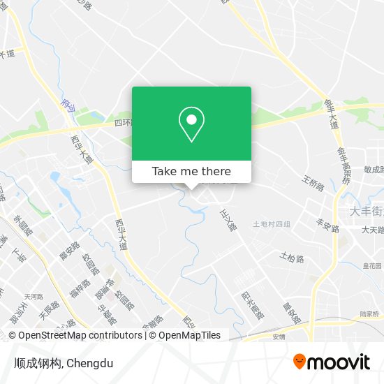 顺成钢构 map