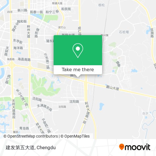 建发第五大道 map