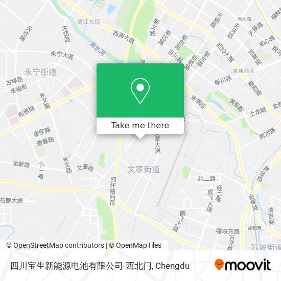 四川宝生新能源电池有限公司-西北门 map