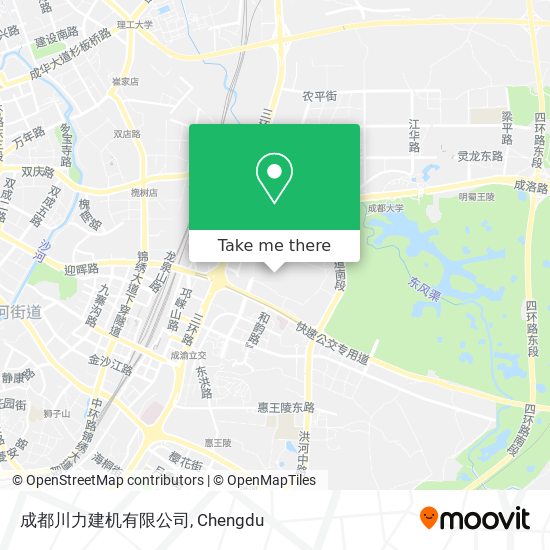成都川力建机有限公司 map