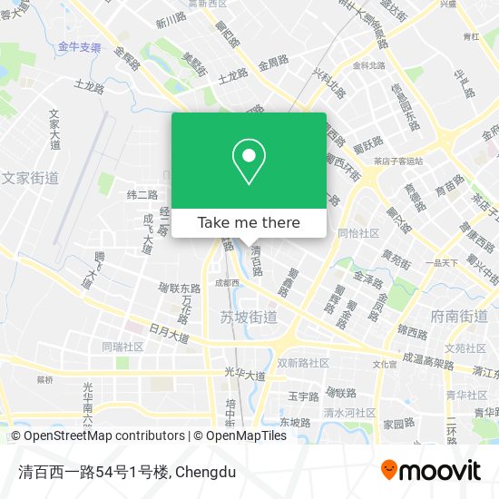 清百西一路54号1号楼 map