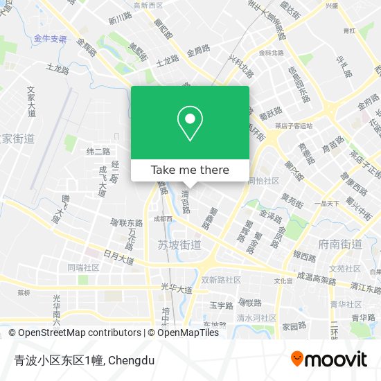 青波小区东区1幢 map