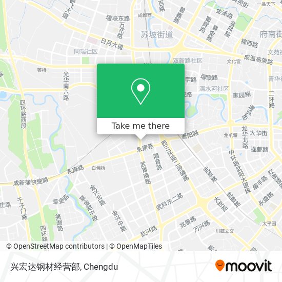 兴宏达钢材经营部 map
