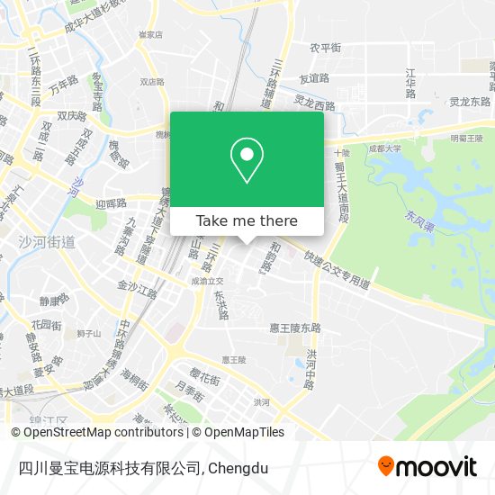 四川曼宝电源科技有限公司 map