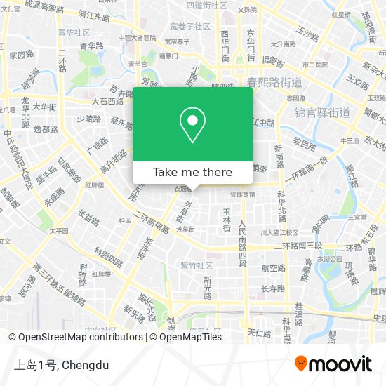 上岛1号 map