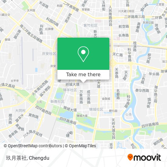 玖月茶社 map