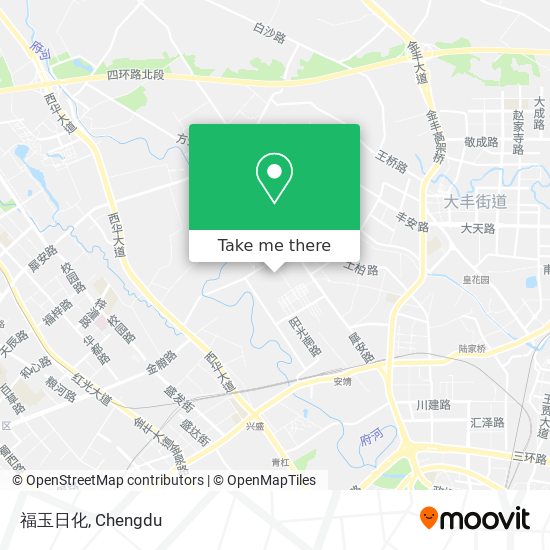 福玉日化 map