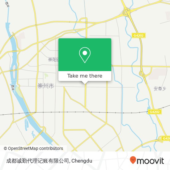 成都诚勤代理记账有限公司 map