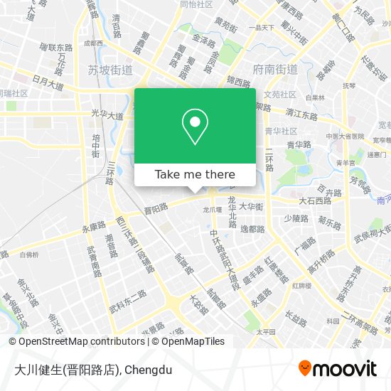 大川健生(晋阳路店) map