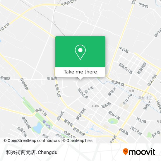 和兴街两元店 map