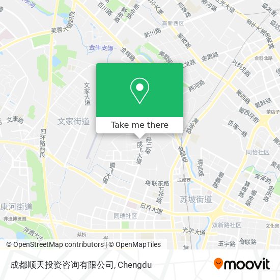 成都顺天投资咨询有限公司 map