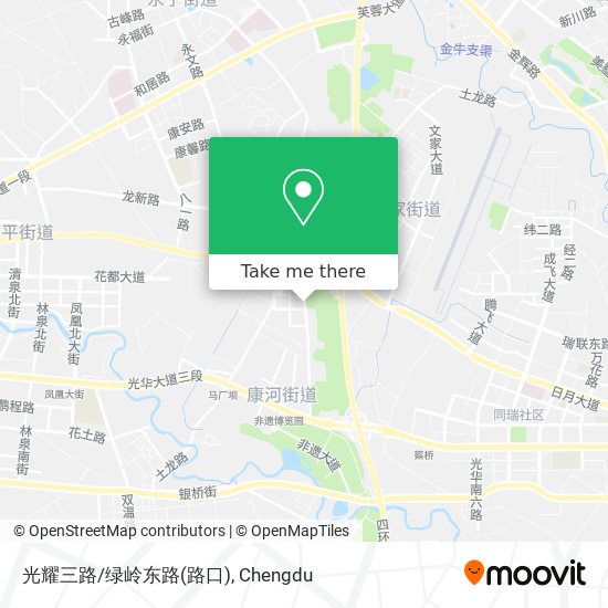 光耀三路/绿岭东路(路口) map