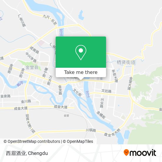西眉酒业 map