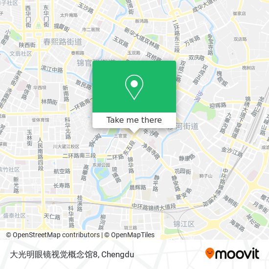 大光明眼镜视觉概念馆8 map