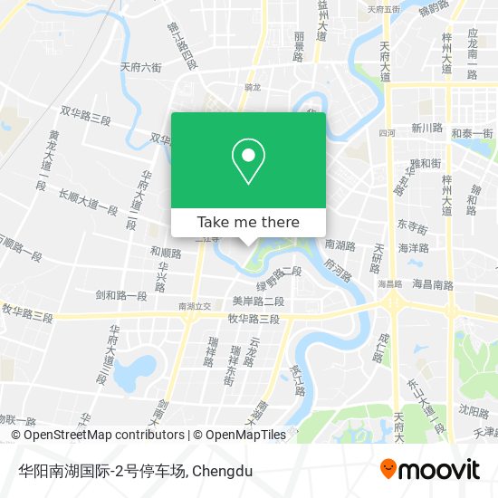 华阳南湖国际-2号停车场 map