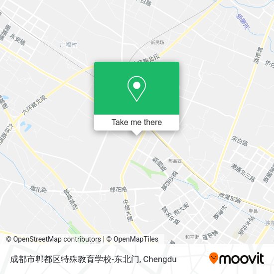 成都市郫都区特殊教育学校-东北门 map