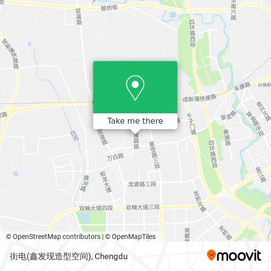 街电(鑫发现造型空间) map