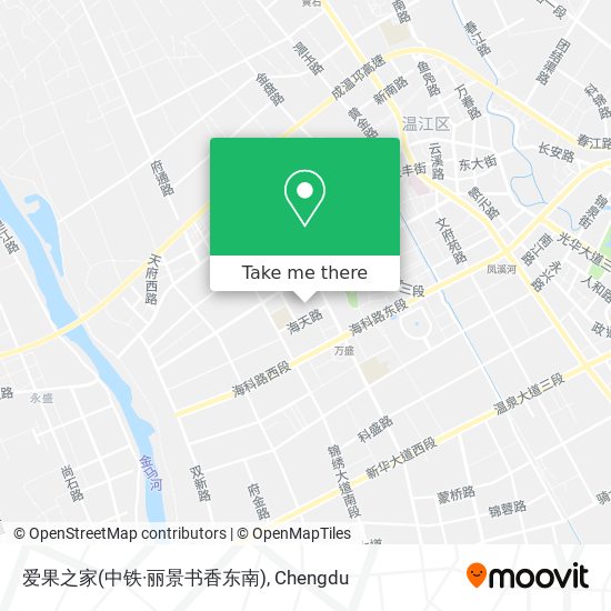 爱果之家(中铁·丽景书香东南) map