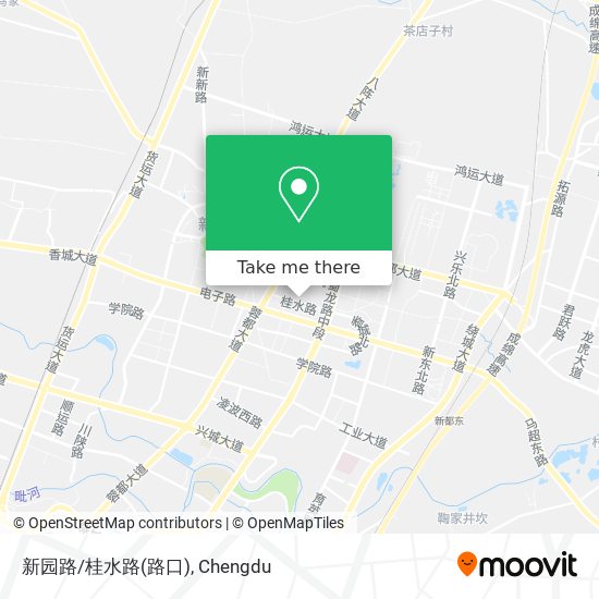 新园路/桂水路(路口) map