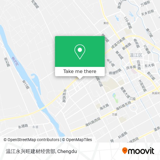 温江永兴旺建材经营部 map
