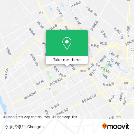 永泉汽修厂 map