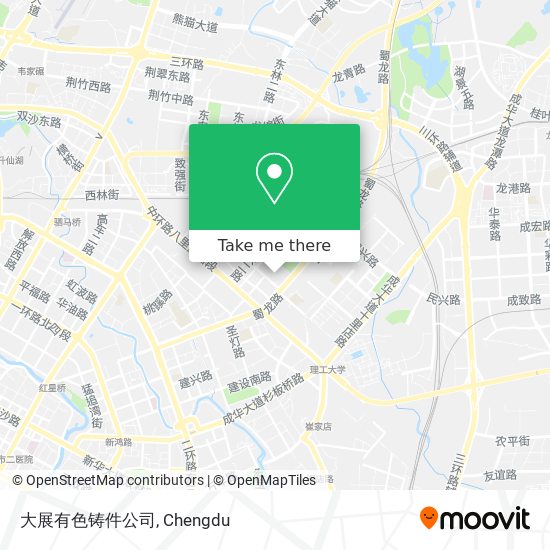 大展有色铸件公司 map