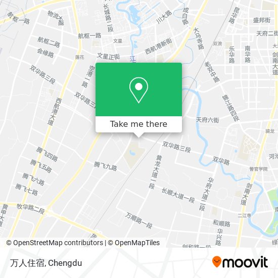 万人住宿 map
