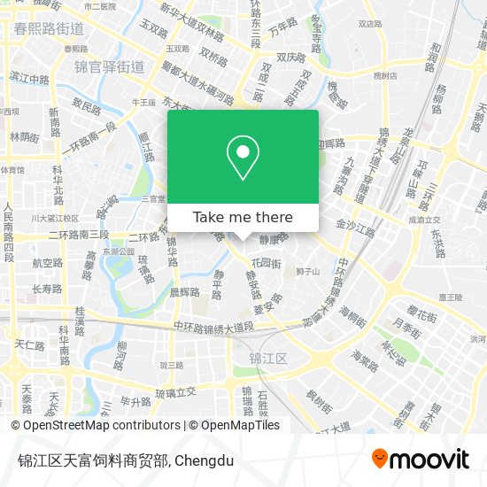 锦江区天富饲料商贸部 map