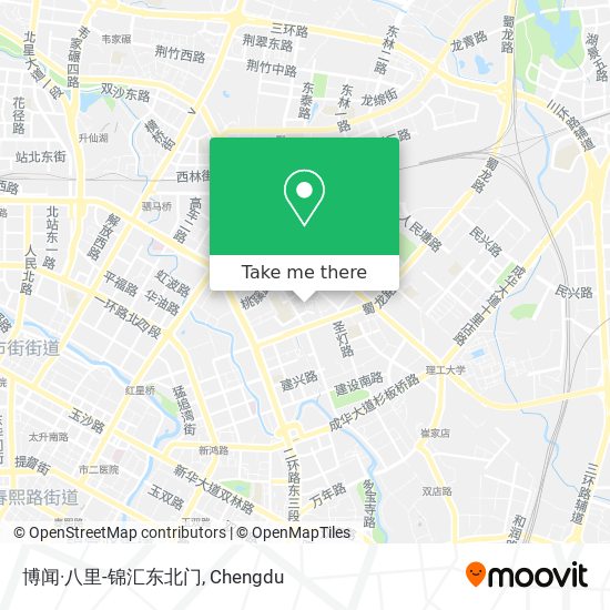 博闻·八里-锦汇东北门 map