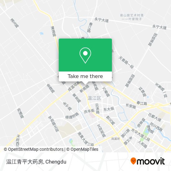 温江青平大药房 map