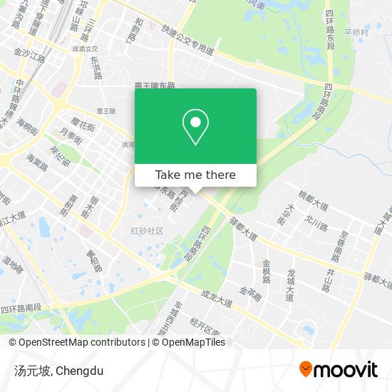 汤元坡 map