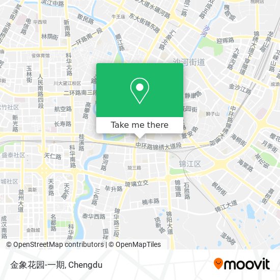 金象花园-一期 map