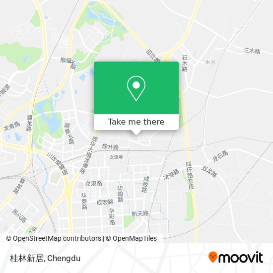 桂林新居 map