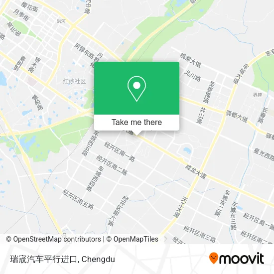 瑞宬汽车平行进口 map