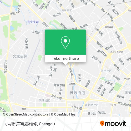 小胡汽车电器维修 map