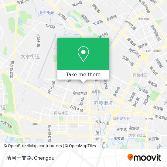 清河一支路 map