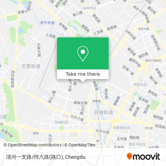 清河一支路/纬六路(路口) map