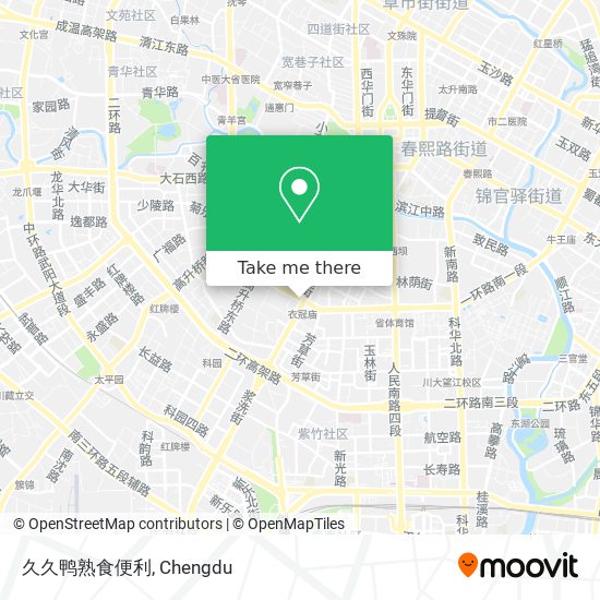 久久鸭熟食便利 map