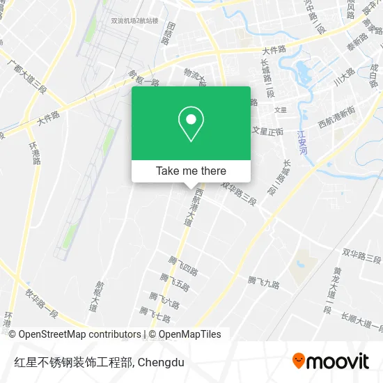 红星不锈钢装饰工程部 map